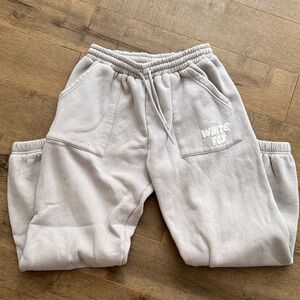 White Fox Boutique Light beige Joggers